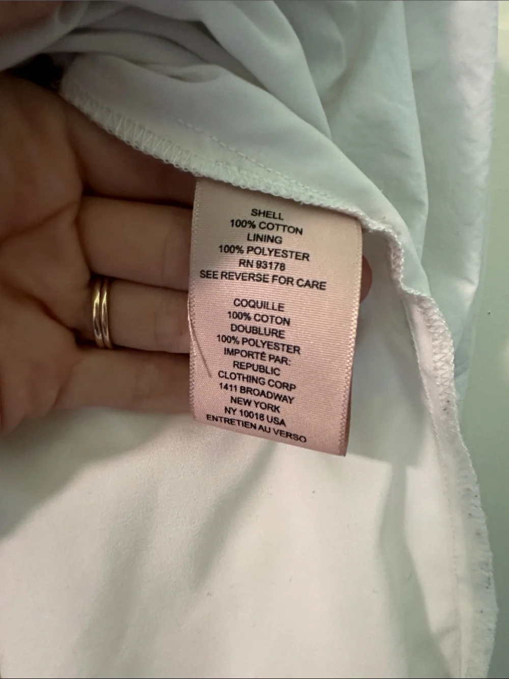 Philosophy smocked bodice